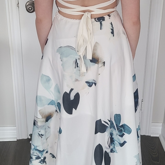 FASHION NOVA Floral High Low Dress - Picture 2 of 3